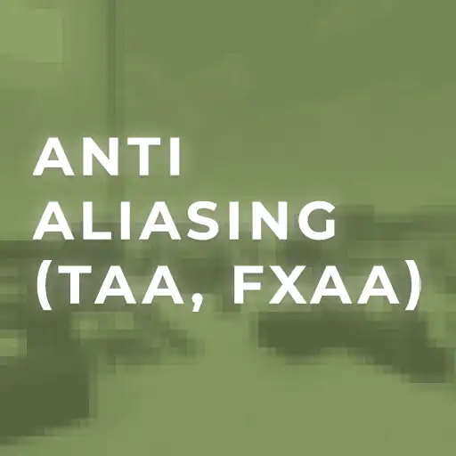 Иконка Anti Aliasing (TAA, FXAA) — шейдер для Minecraft