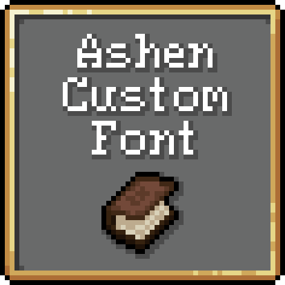 Иконка Ashen 16x Custom Font