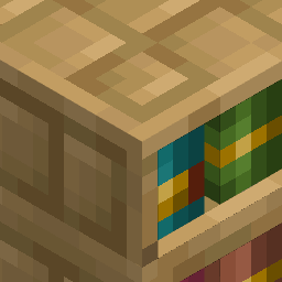 Иконка Chiseled Bookshelf 3D