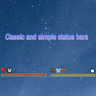 Иконка Classic and simple status bars
