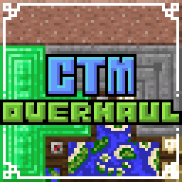 Иконка Connected Textures (CTM) Overhaul — текстуры для Minecraft