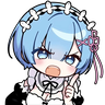 Иконка The "Rem" totem from the anime Re:ZERO.