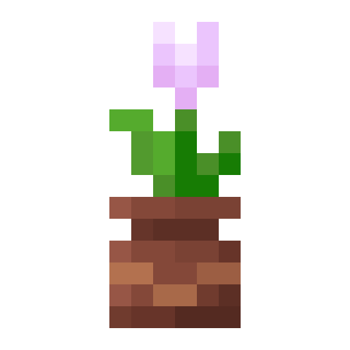 Иконка Fresh Flower Pots: Rotated — текстуры для Minecraft