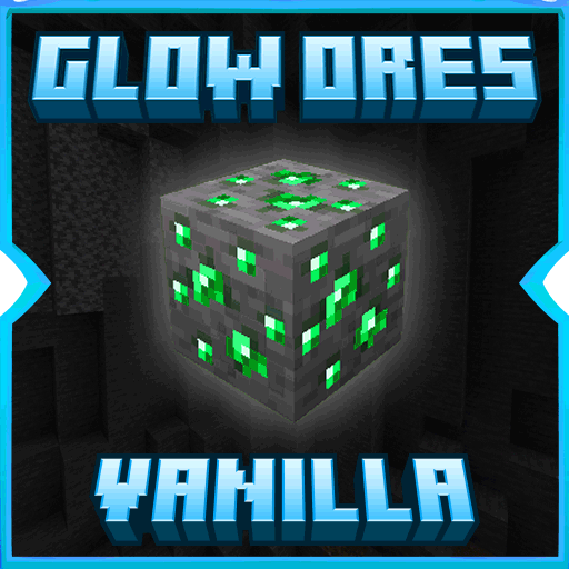 Иконка Glow Ores Vanilla (Without Optifine)
