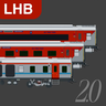 Иконка [MTR4] Red LHB Sleeper Pack 2.0 - Indian Railways