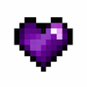 Иконка Purple hearts 3d