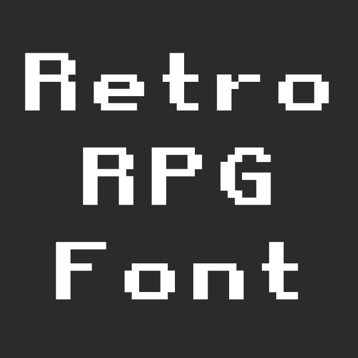 Иконка Retro RPG Font