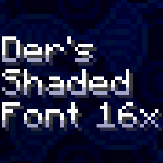 Иконка Der's Shaded Font Plus (Default 16x)