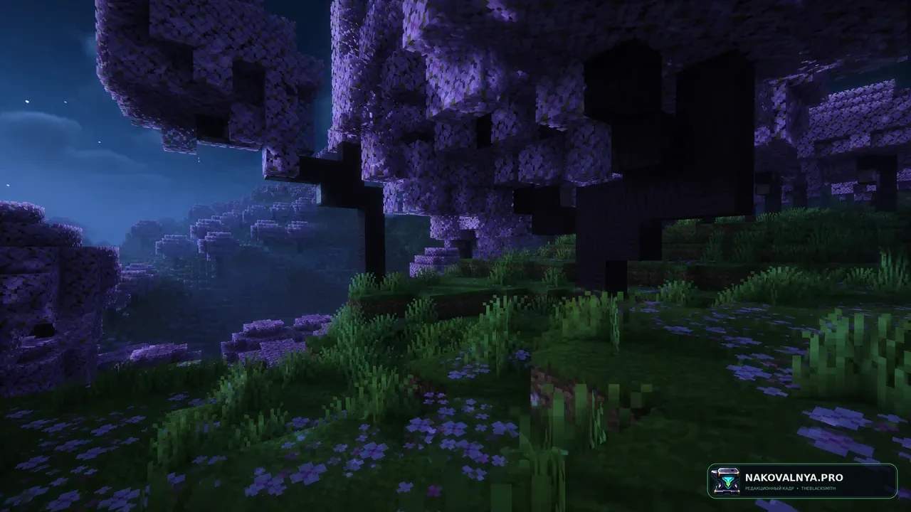 1.20 panorama with shaders (night): ночную панораму главного меню — редакционная иллюстрация 2 из 3