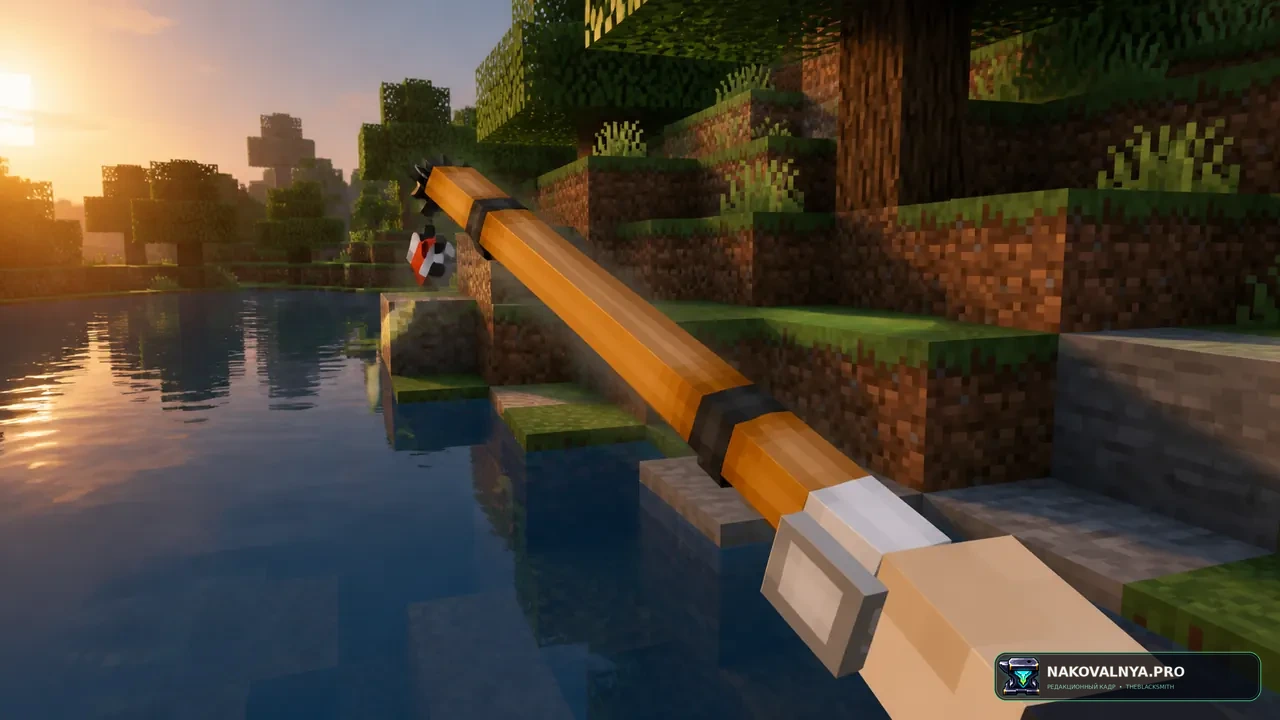 3D Fishing Rod: объёмную модель удочки — редакционная иллюстрация 2 из 3