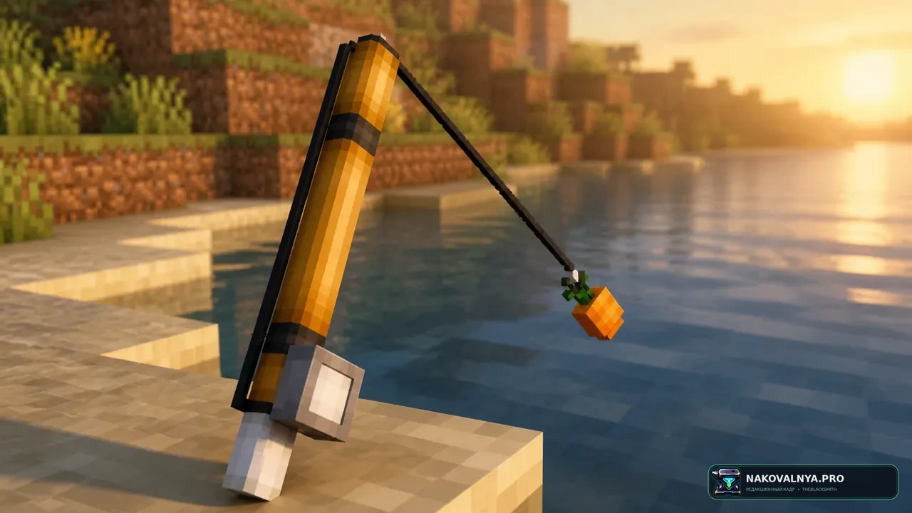 3D Fishing Rod: объёмную модель удочки — редакционная иллюстрация 3 из 3