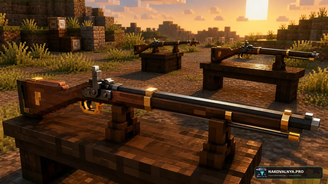 Изображение к проекту 3D Muskets