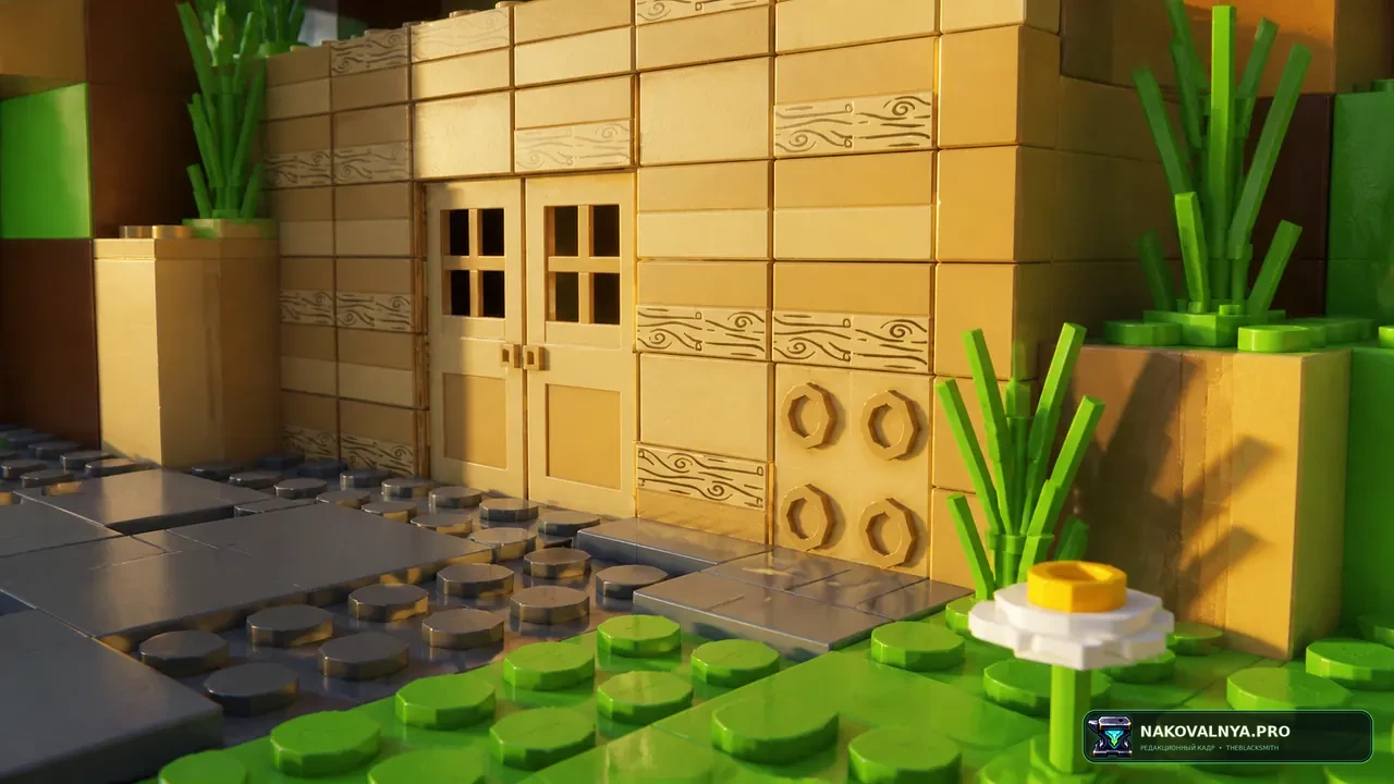 3DBricks REMASTERED: трёхмерный мир в стиле конструктора — редакционная иллюстрация 3 из 3