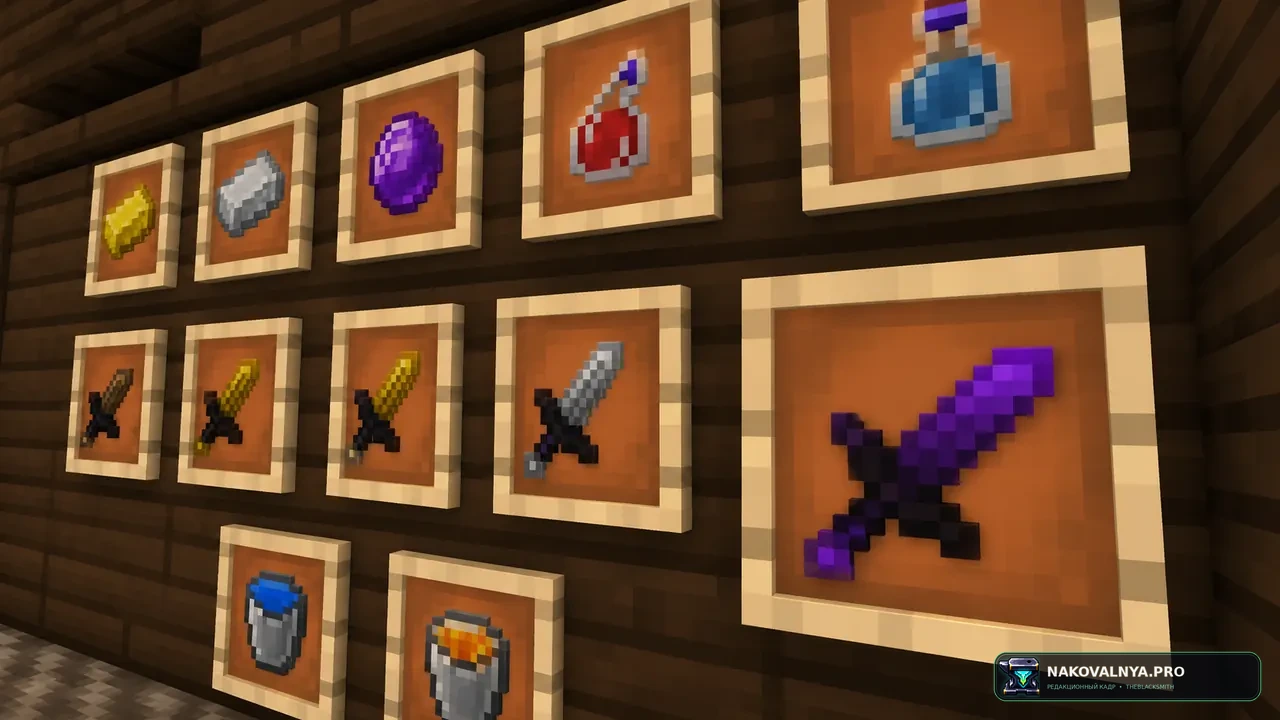 AEROX PVP 16x: лаконичные фиолетовые текстуры для PvP — редакционная иллюстрация 3 из 3