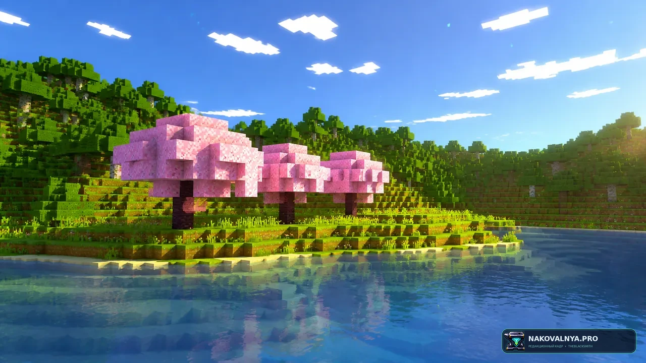 aesyin's shaders: яркую стилизацию с контурами сущностей — редакционная иллюстрация 2 из 3