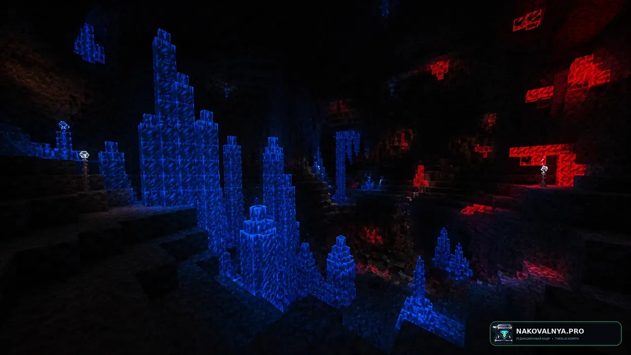 Alex's Caves: новые пещеры и мобов — редакционная иллюстрация 2 из 3