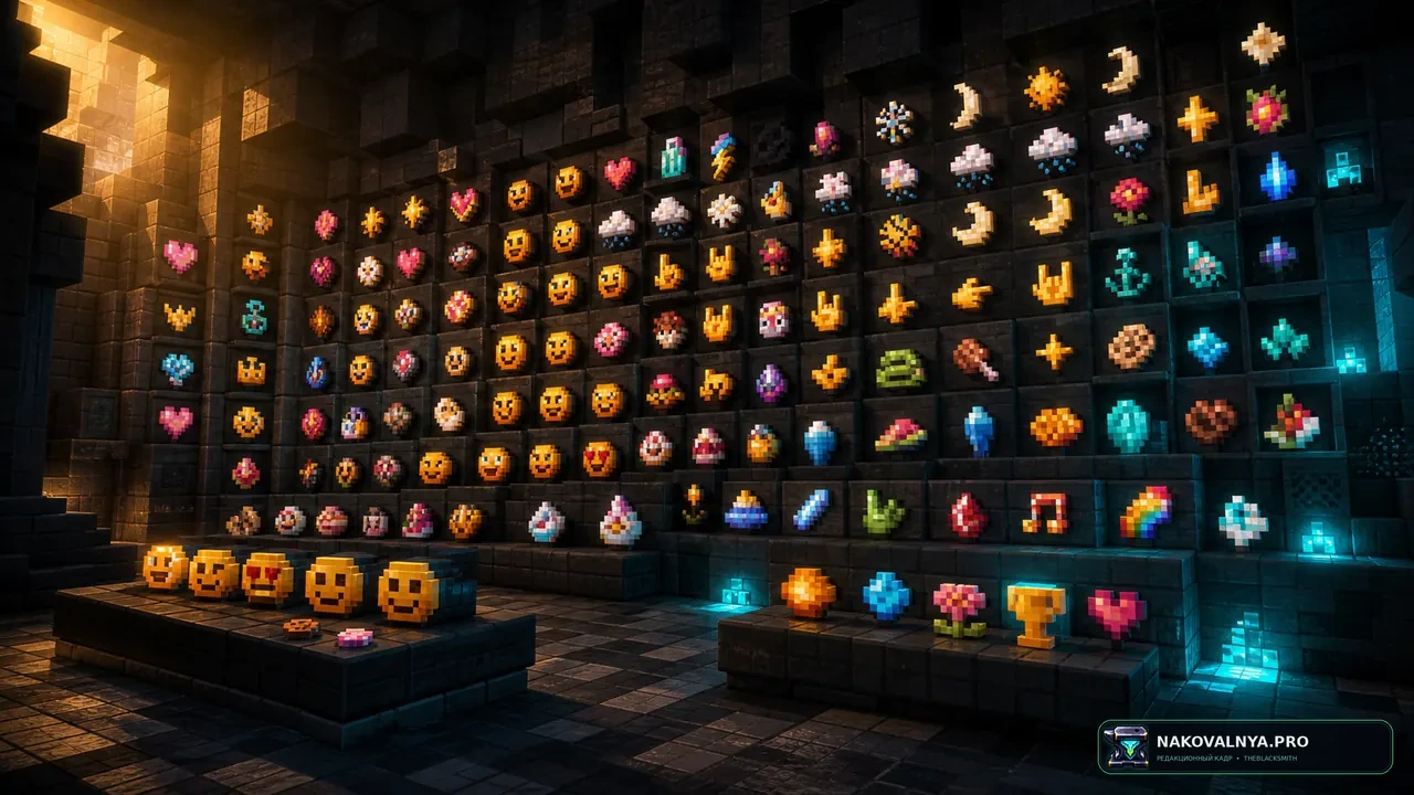 Allure Emoji Pack: пиксельные эмодзи — редакционная иллюстрация 2 из 3