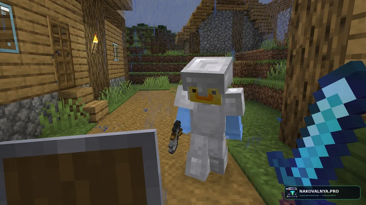 AllyCraft: портативный Minecraft с контроллером, оптимизацией и шейдерами — редакционная иллюстрация 3 из 3