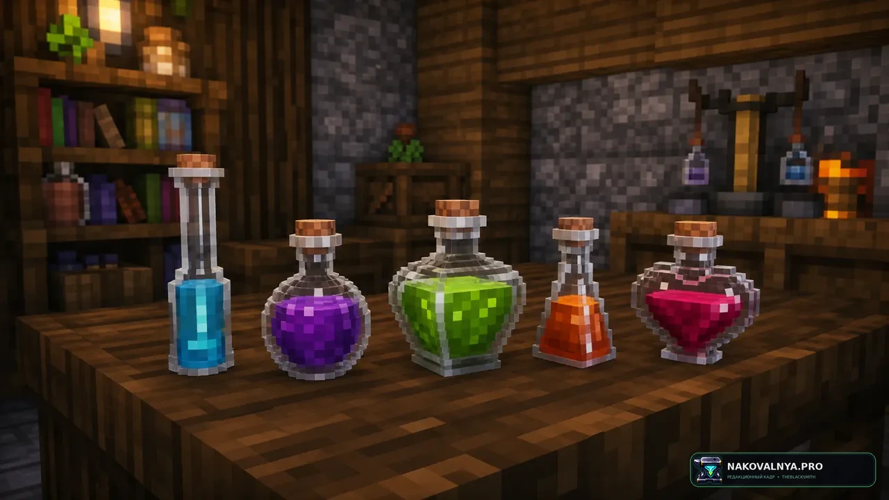 Изображение к проекту Almost Vanilla Potions