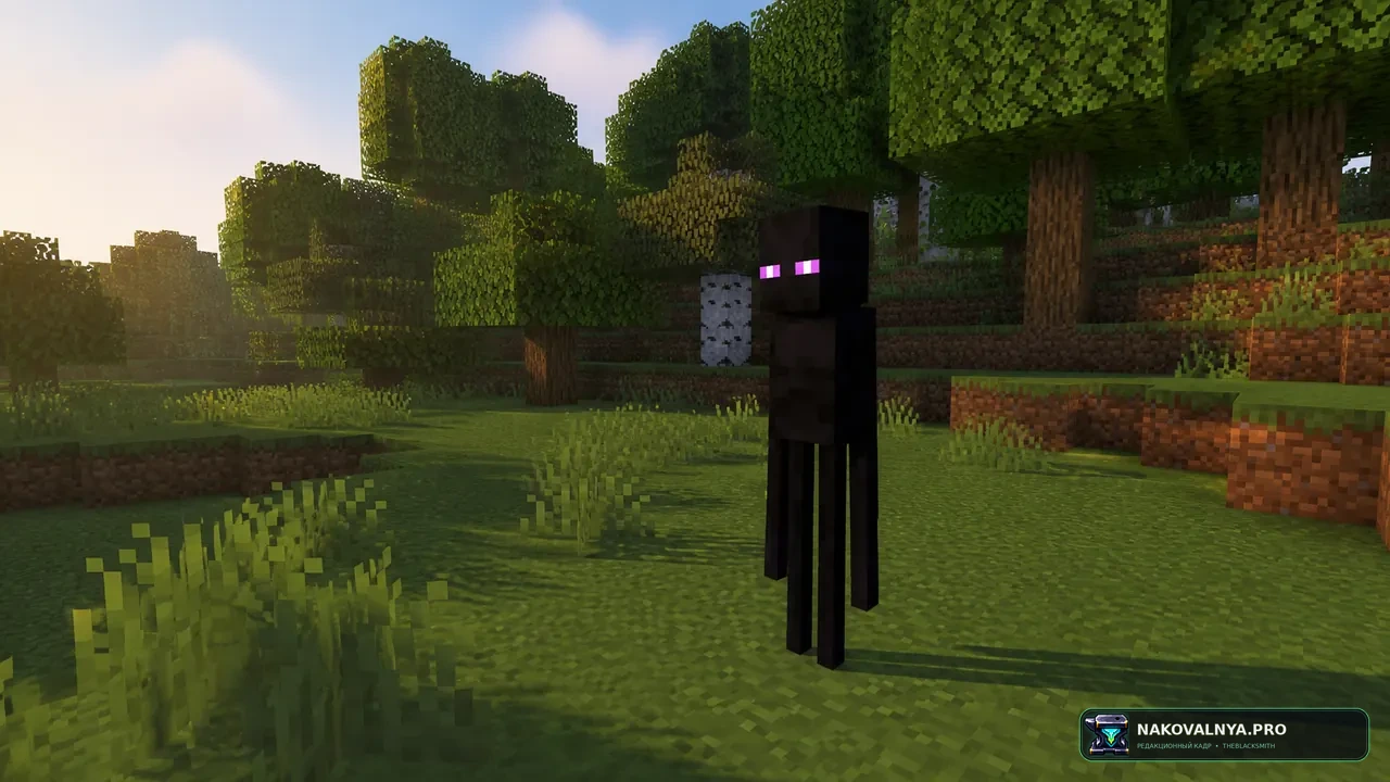 AL's Enderman Revamped: разнообразных эндерменов — редакционная иллюстрация 2 из 3