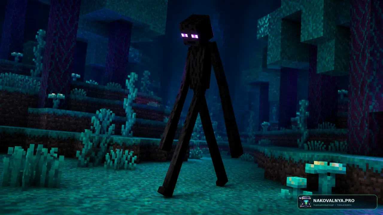 Изображение к проекту AL's Enderman Revamped x Fresh Animations