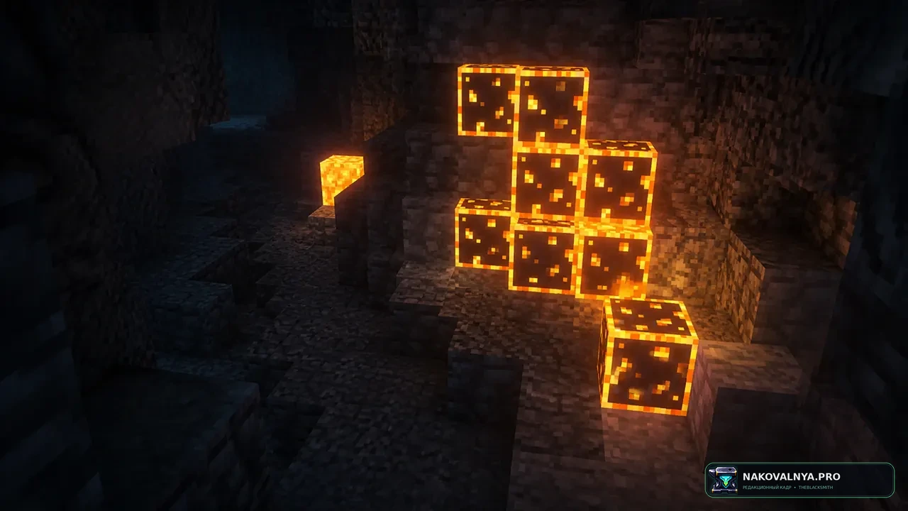Glowing Animated Ores: светящиеся и анимированные руды — редакционная иллюстрация 2 из 3