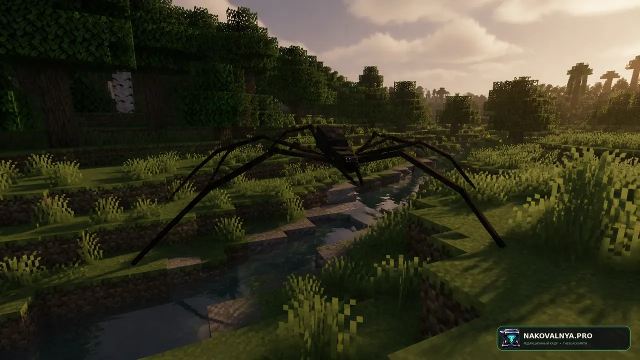 Arachnophobia: хоррор-выживание среди гигантских пауков — редакционная иллюстрация 2 из 3