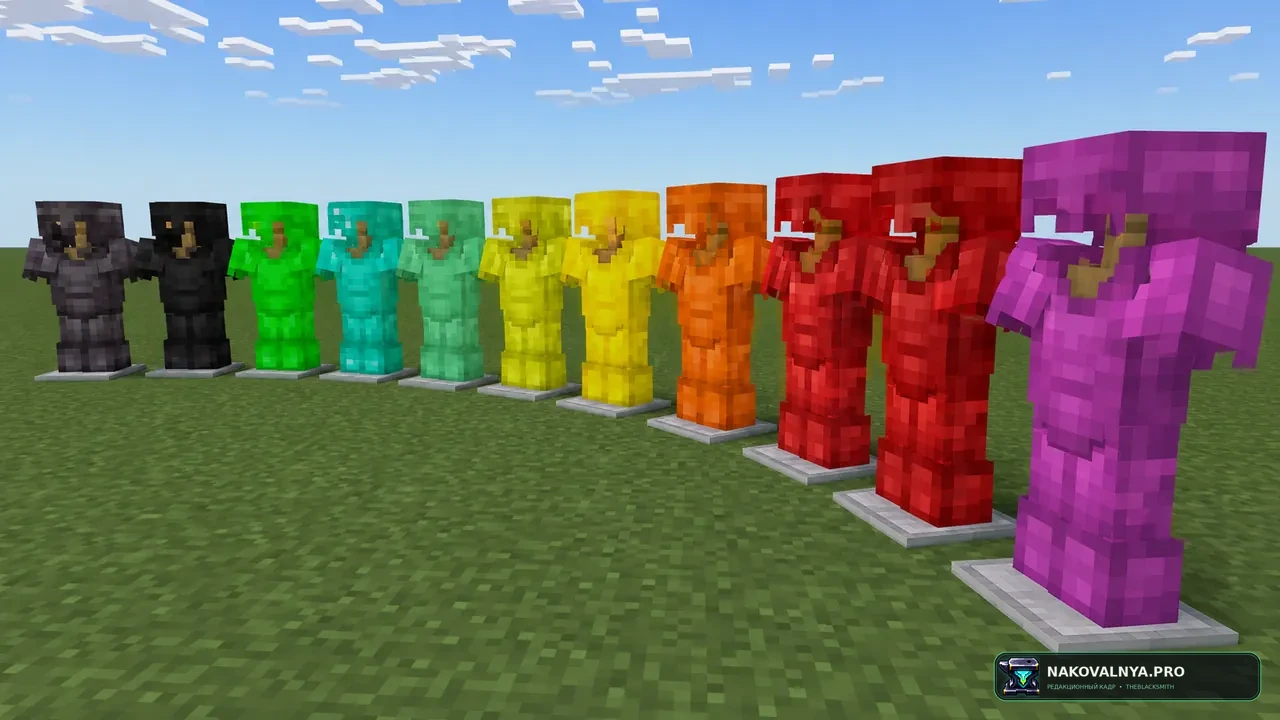 Изображение к проекту Armor Durability Overlay [No Optifine]