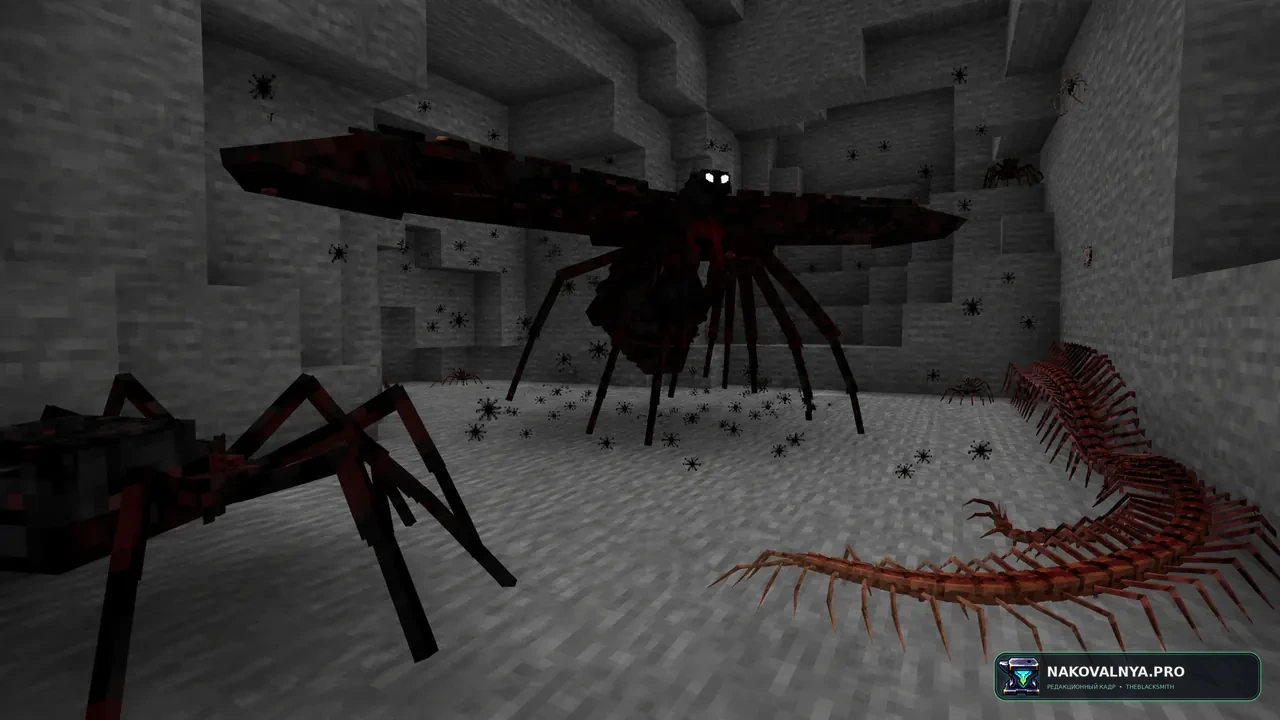 Изображение к проекту Arthropod Phobia Expansions + Horror Bosses / Arachnophobia