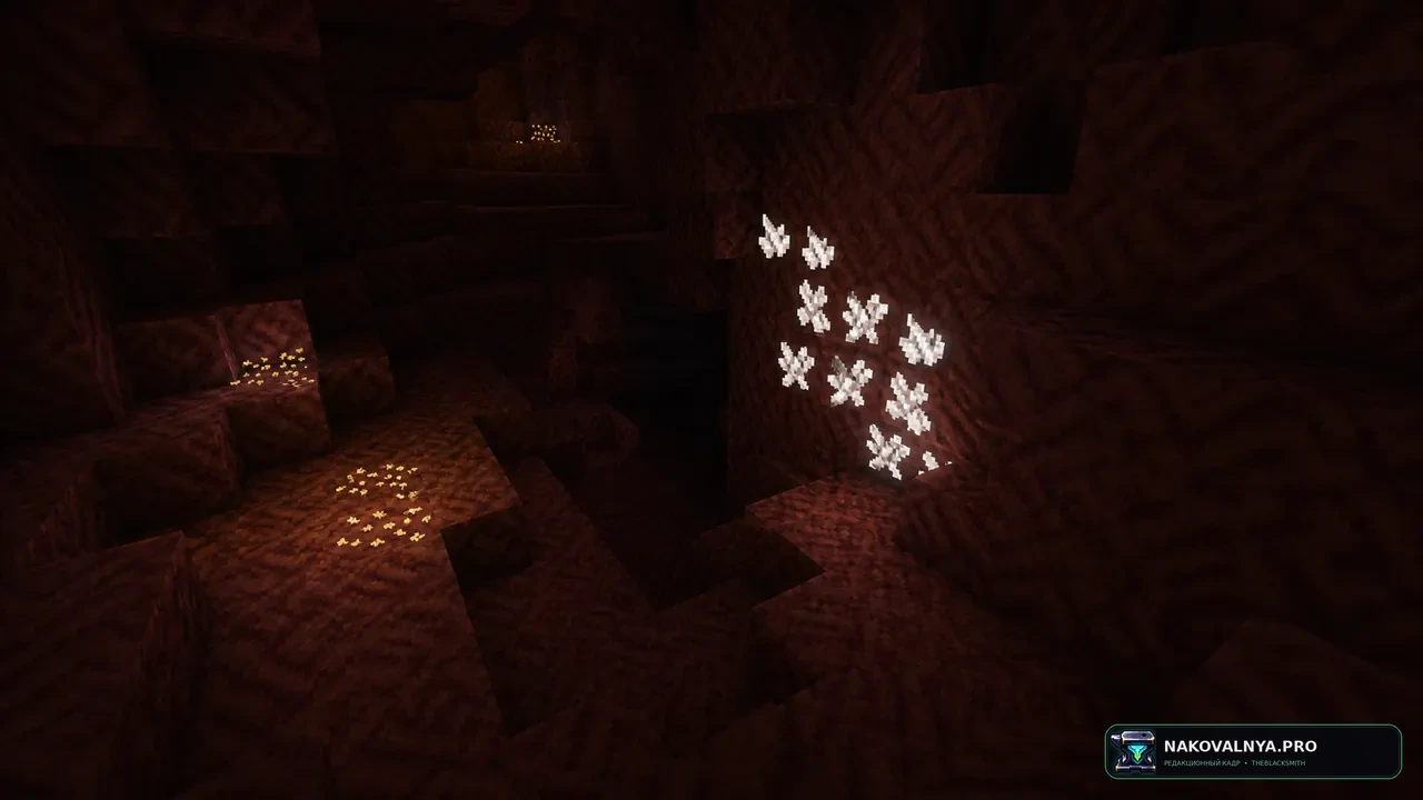 Ashen Emissive Ores: светящиеся руды для Ashen 16x — редакционная иллюстрация 2 из 3