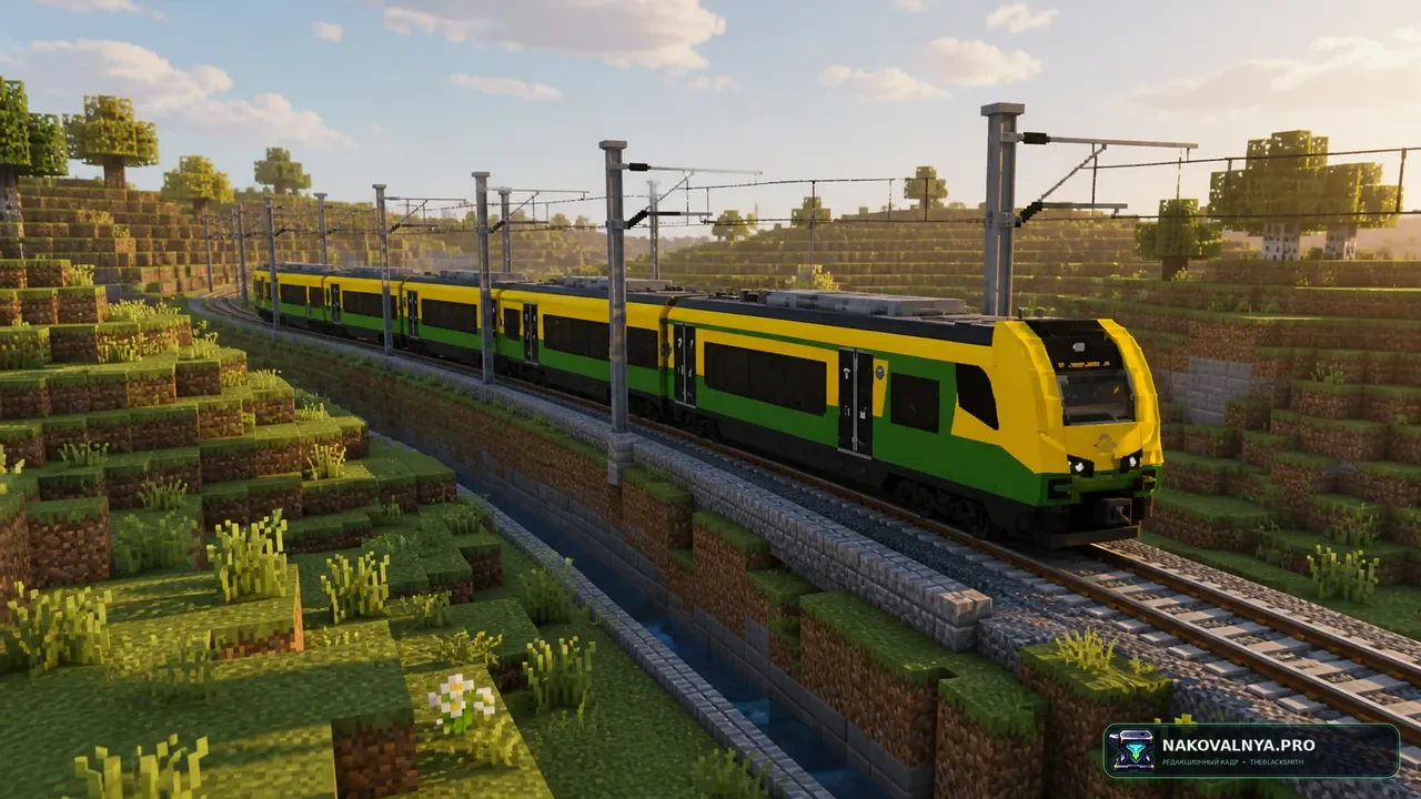 MTR Austrian Express Collection 1 Pack [BETA Phase]: австрийские поезда ÖBB для Minecraft Transit Railway — редакционная иллюстрация 2 из 3
