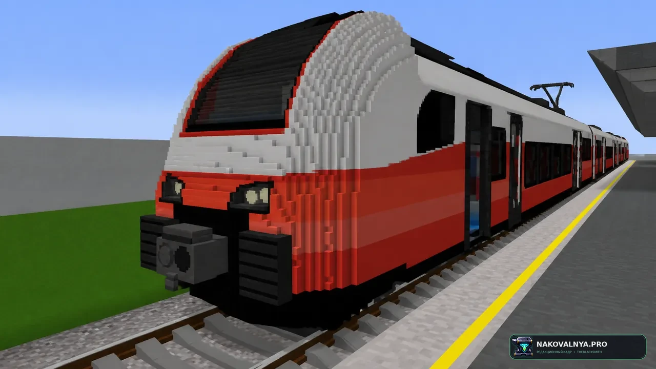 MTR Austrian Express Collection 1 Pack [BETA Phase]: австрийские поезда ÖBB для Minecraft Transit Railway — редакционная иллюстрация 3 из 3