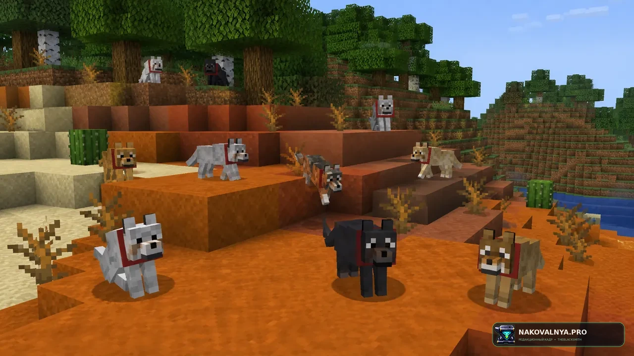 Изображение к проекту Backported Wolves