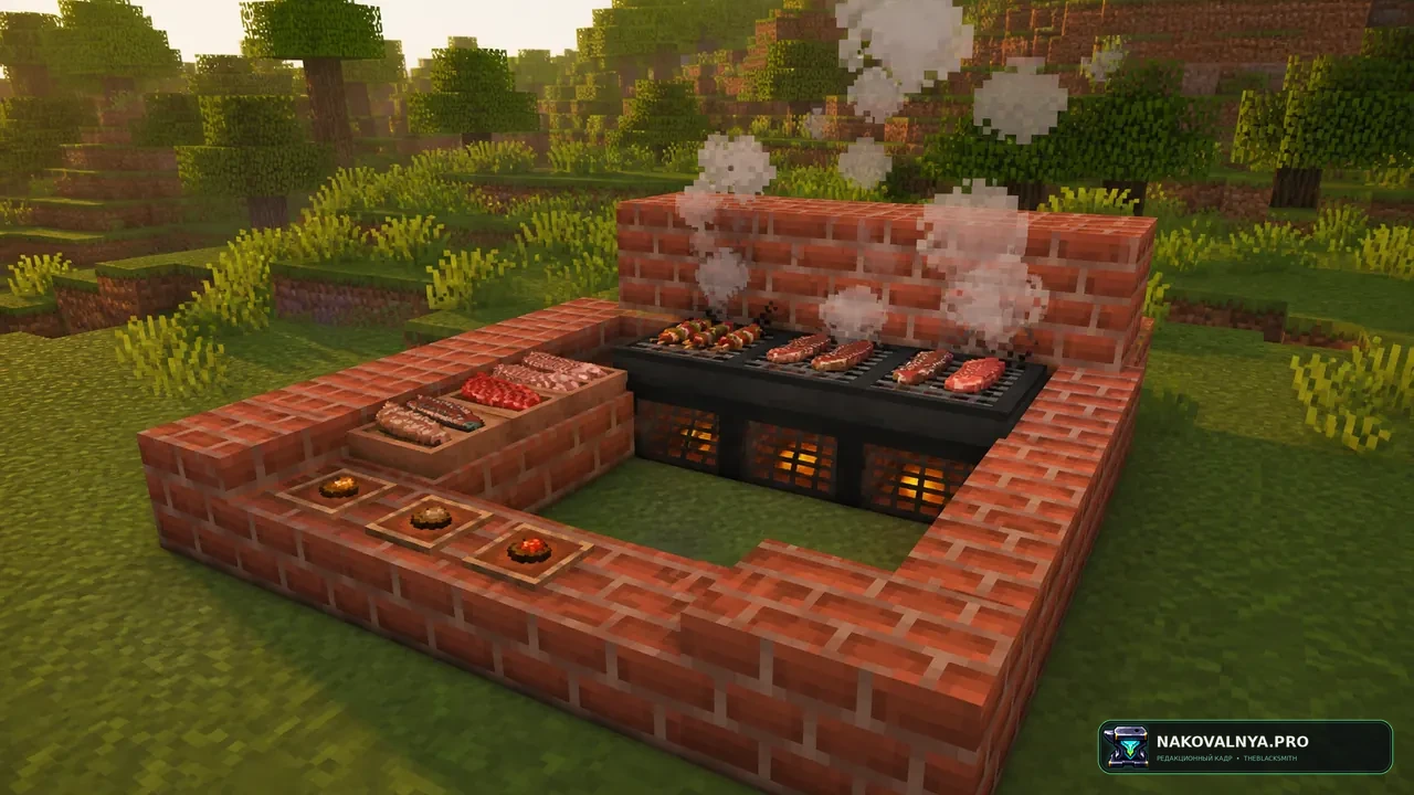 Изображение к проекту Barbeque's Delight [Forge/NeoForge]
