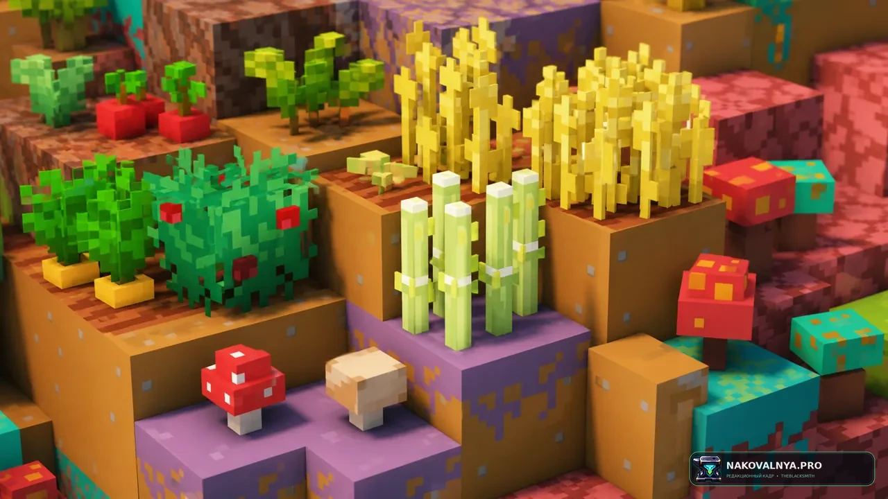Barebones 3D crops: трёхмерные модели растений — редакционная иллюстрация 3 из 3