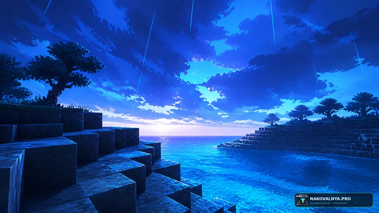 beautiful Sky anime: аниме-небо для дня и ночи — редакционная иллюстрация 2 из 3