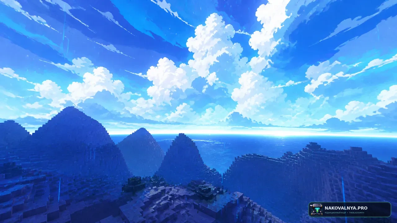 Изображение к проекту beautiful Sky anime