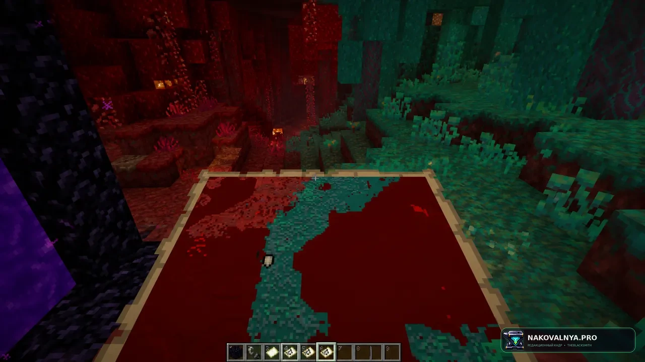 Better Nether Map: читаемые карты закрытых измерений — редакционная иллюстрация 3 из 3