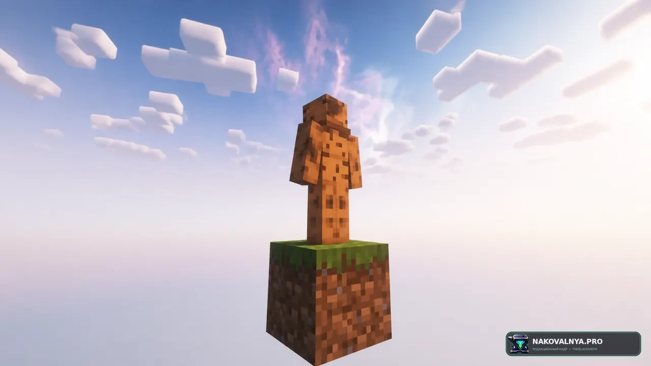 Better OneBlock [One Block]: сложное выживание на одном блоке — редакционная иллюстрация 3 из 3