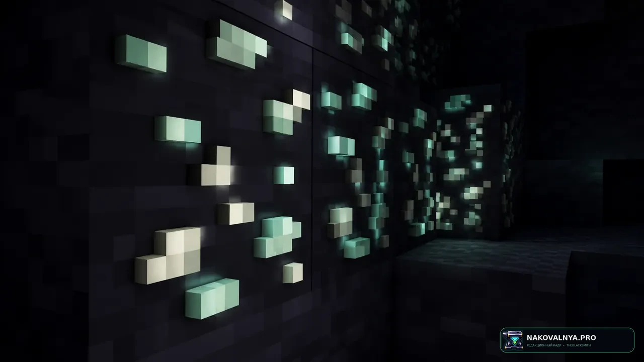 Better Ores 3D: объёмные светящиеся руды — редакционная иллюстрация 3 из 3