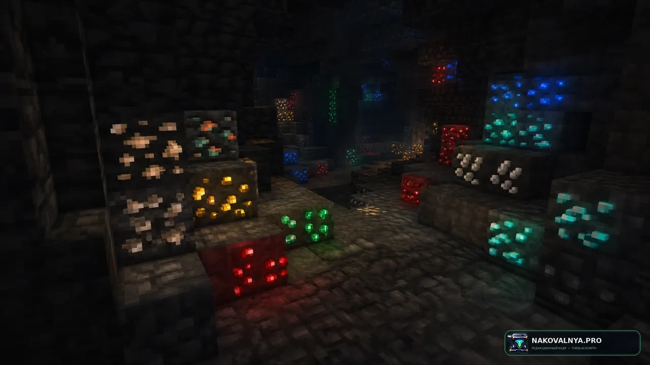 Изображение к проекту Better Ores 3D
