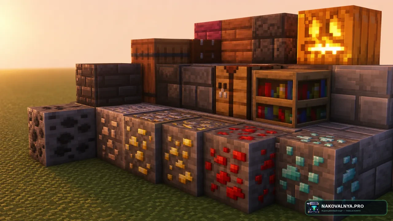Better 3D Craft: более семидесяти объёмных моделей блоков и предметов — редакционная иллюстрация 3 из 3
