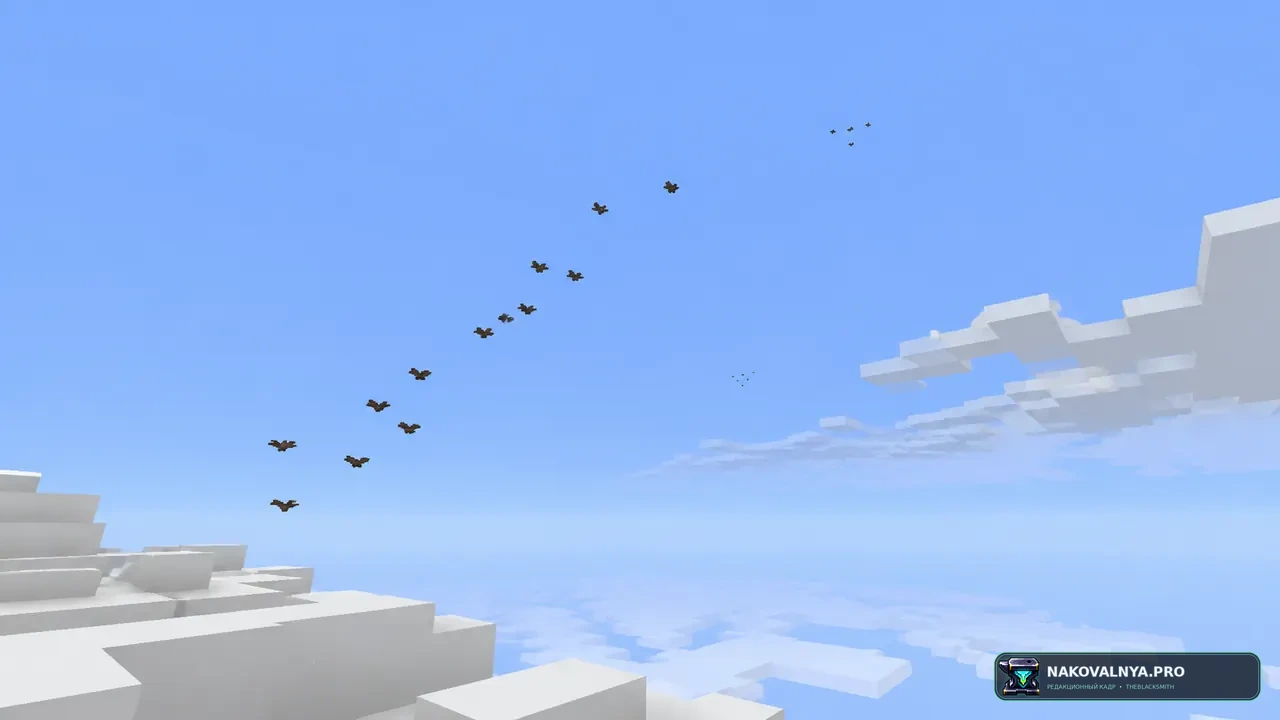 Изображение к проекту Birds | Boids Addon