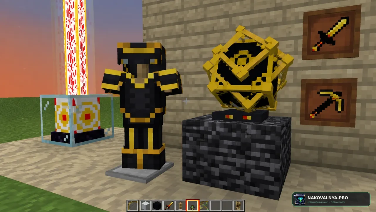 Black Flash PvP Pack: тёмное PvP-оформление оружия и брони — редакционная иллюстрация 3 из 3