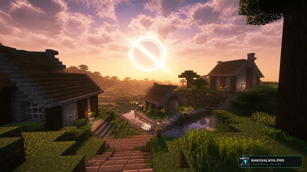 Изображение к проекту Black Hole Sun