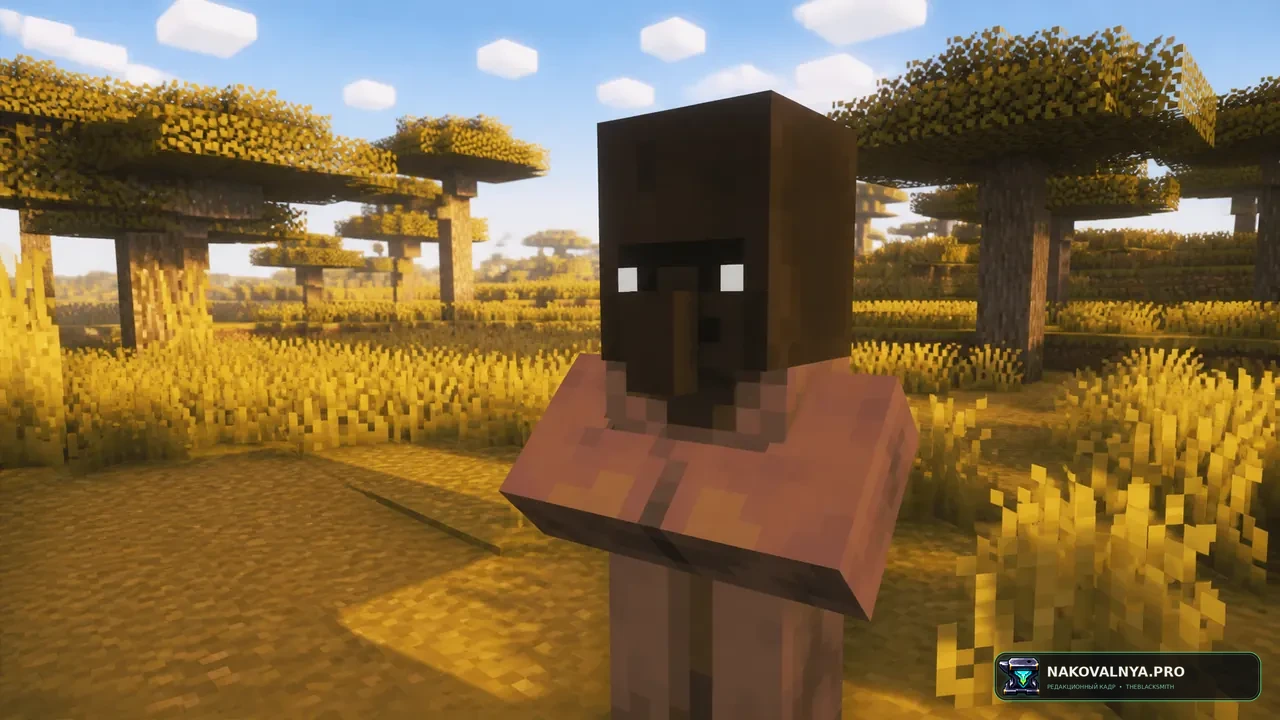 Black Villager: новую внешность жителей — редакционная иллюстрация 3 из 3