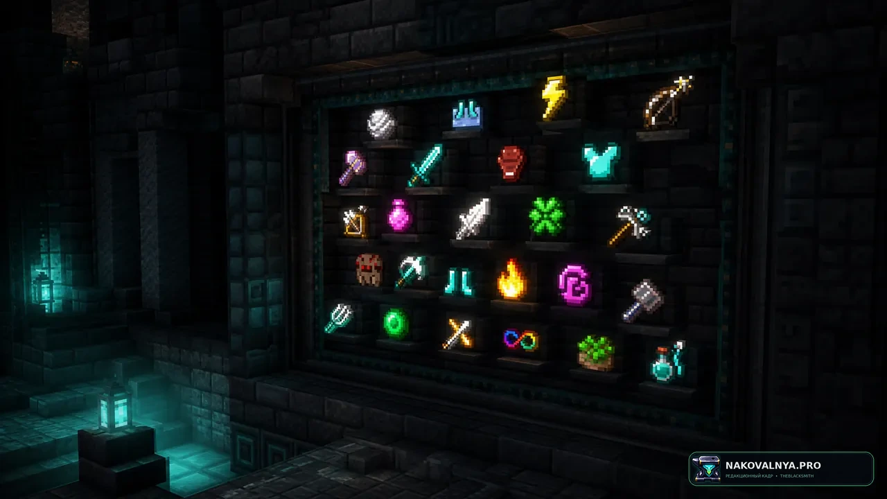 blob's Enchant Icons: понятные пиктограммы зачарований — редакционная иллюстрация 2 из 3