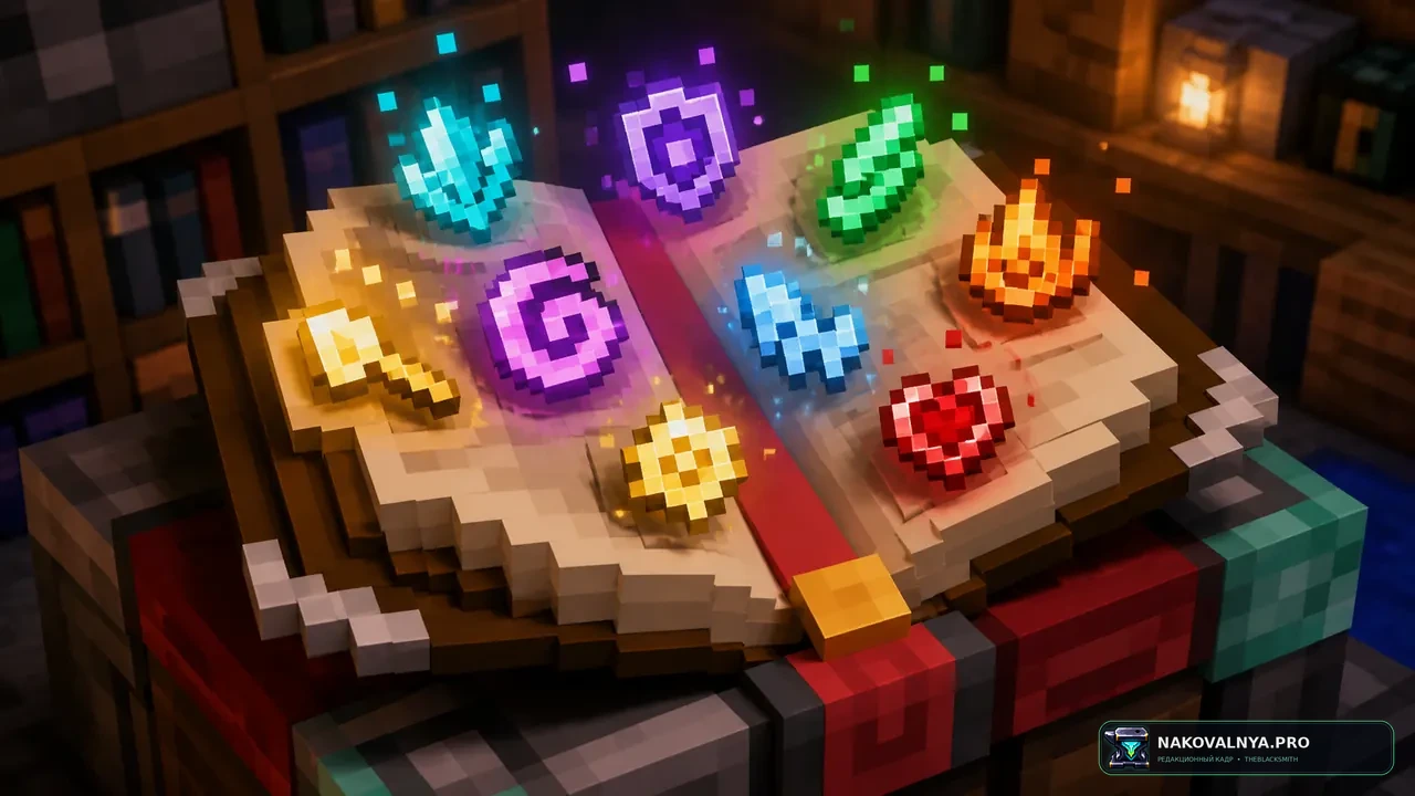 blob's Enchant Icons: понятные пиктограммы зачарований — редакционная иллюстрация 3 из 3