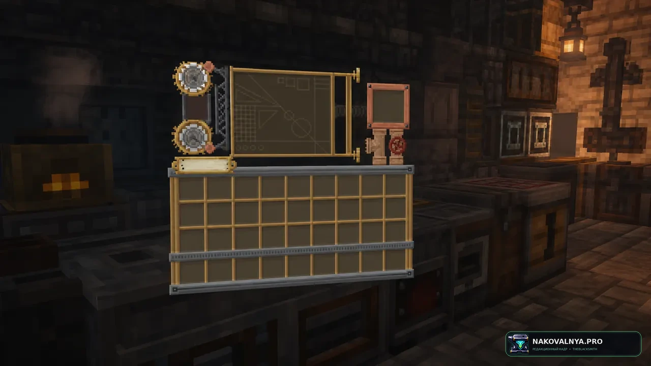Brass Age: стимпанковский интерфейс — редакционная иллюстрация 2 из 3