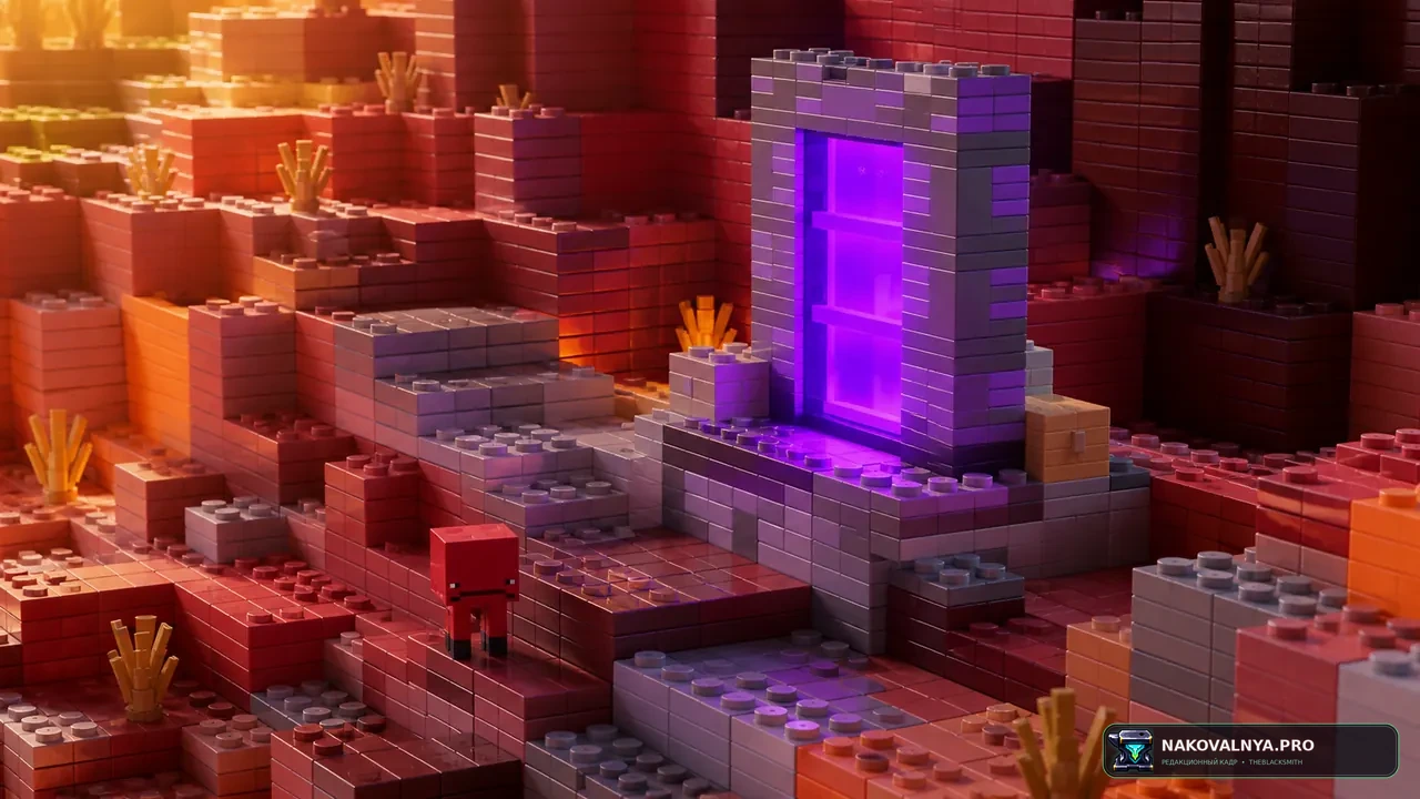 Brickcraft: мир из пластиковых кирпичиков — редакционная иллюстрация 2 из 3